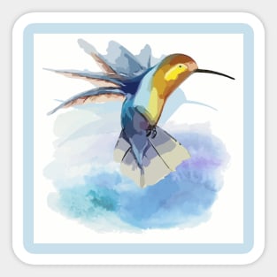 Hummingbird Sticker